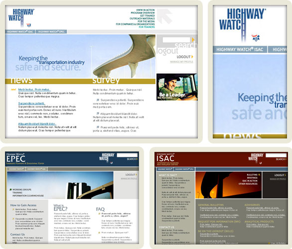 American Trucking Associations (ATA) screenshot